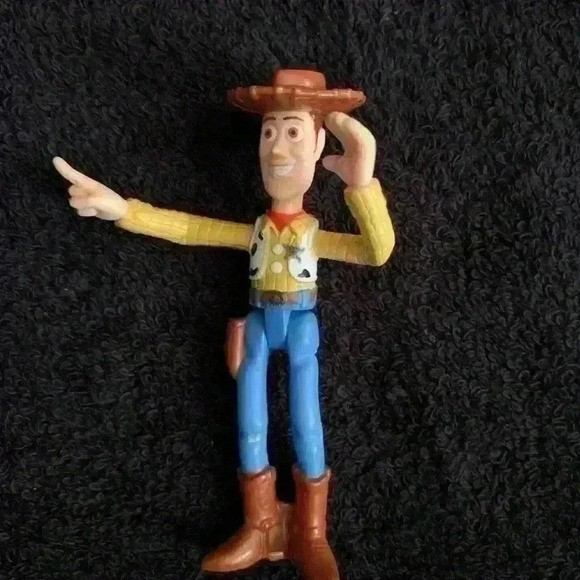 Vintage Toy Story Buzz Lightyear and Sheriff Woody Figurines - Picture 2 of 4